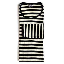 NØRGAARD PAA STRØGET LS DRESS ONE SIZE SORT/NATUR